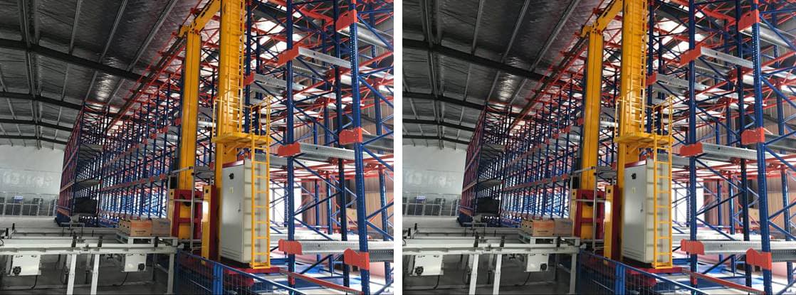 蒙牛集團(tuán)冷庫穿梭式項(xiàng)目